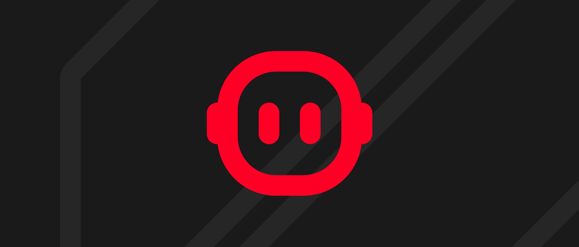 An illustrated image of the red Tapbots logo on a dark grey background
