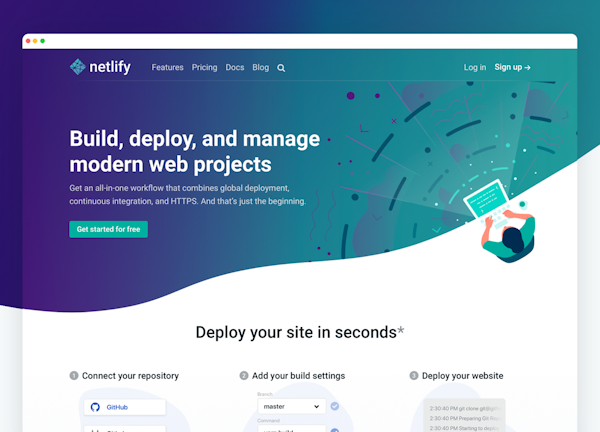 Netlify Landing Page